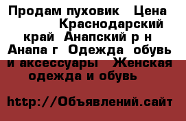 Продам пуховик › Цена ­ 2 000 - Краснодарский край, Анапский р-н, Анапа г. Одежда, обувь и аксессуары » Женская одежда и обувь   